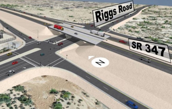 New Diamond Interchange to Ease Congestion on SR 347 at Riggs Road, Announces ADOT