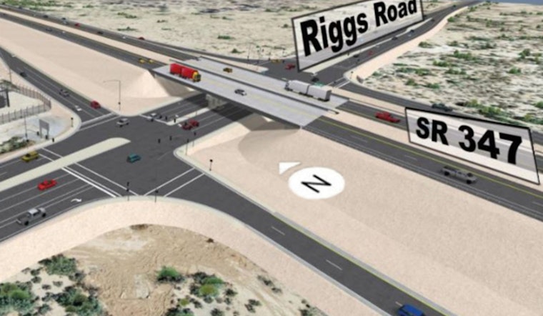 New Diamond Interchange to Ease Congestion on SR 347 at Riggs Road, Announces ADOT
