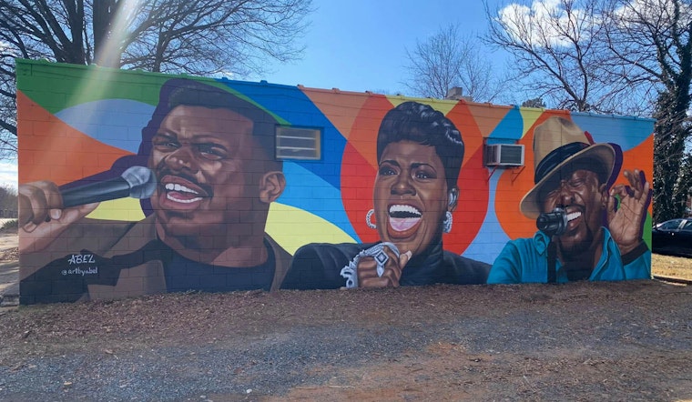 New Mural of NC Music Icons Transforms Beatties Ford Road into Charlotte's Latest Community Hub