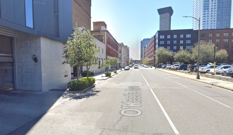 New Orleans Implements Temporary Traffic Changes on O'Keefe Ave Due to Building Collapse Concerns