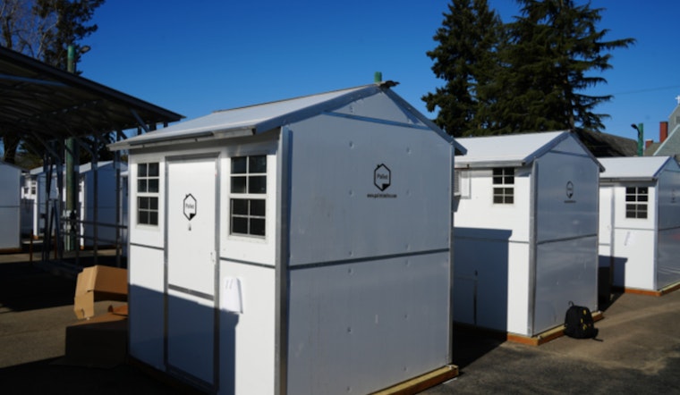 New Pod-Style Shelter, Oak Street Village, Set to Open in Portland's Montavilla Neighborhood
