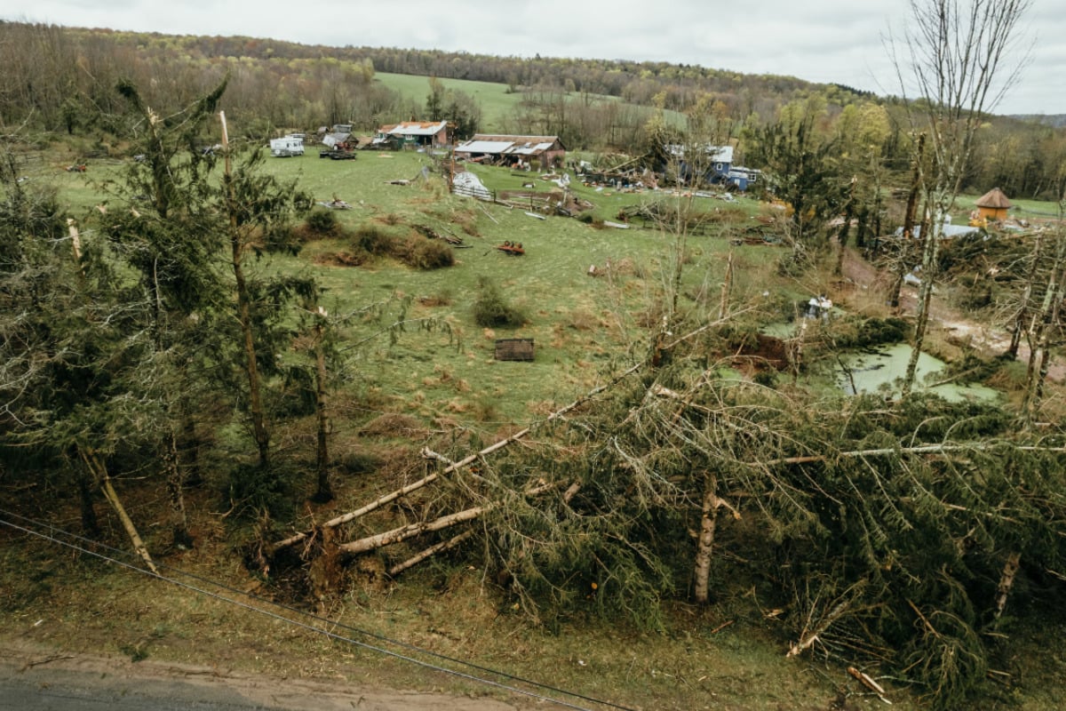 New York TriState Area Battles Widespread Power Outages & Damage