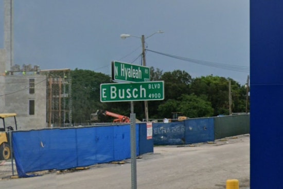 No Injuries Reported as Tampa Police Exchange Gunfire with Suspect on East Busch Boulevard