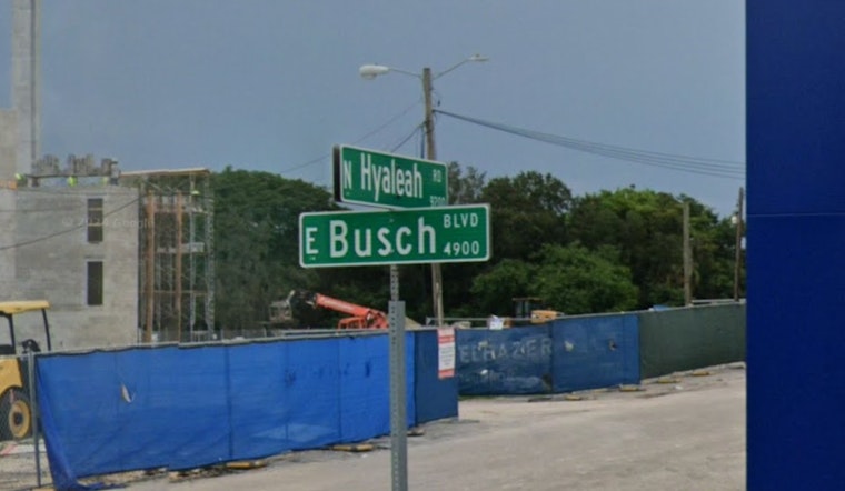 No Injuries Reported as Tampa Police Exchange Gunfire with Suspect on East Busch Boulevard