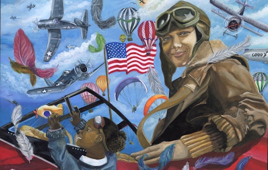 North Carolina Celebrates Young Talent in Women With Wings Aviation Art Contest