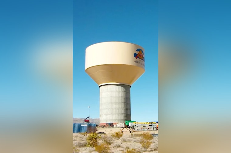North Las Vegas Completes $13.5 Million Apex Elevated Water Tank to Support Local Industry
