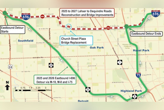 Oakland County Drivers Alert, Two-Year I-696 Overhaul Prompts Major Closures and Detours in Metro Detroit