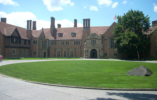 Oakland University's Meadow Brook Hall Marred by Vandalism, Historic Stained Glass Window Damaged