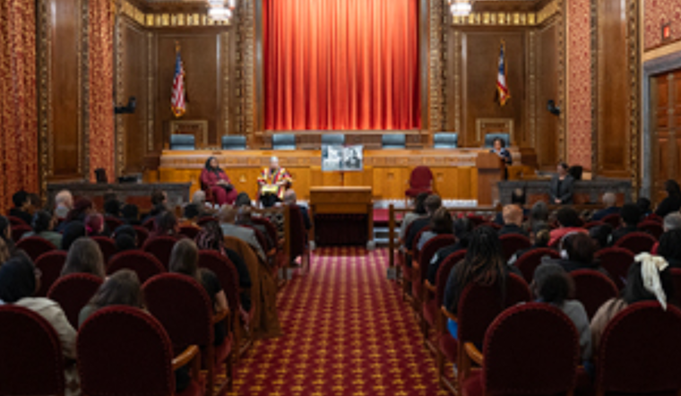 Ohio Supreme Court Honors Tuskegee Airmen Legacy with Columbus Students During Black History Month Event