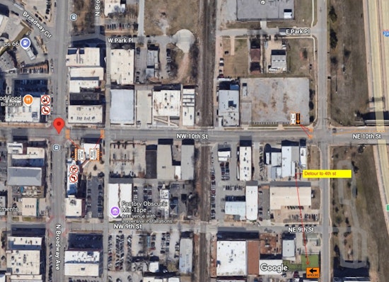Oklahoma City Announces Key Downtown Road Closures; Commuters Advised to Seek Alternative Routes