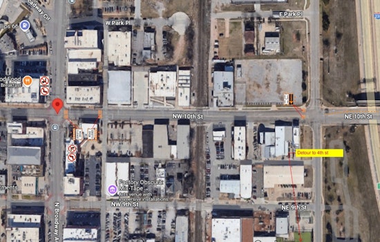 Oklahoma City Announces Key Downtown Road Closures; Commuters Advised to Seek Alternative Routes