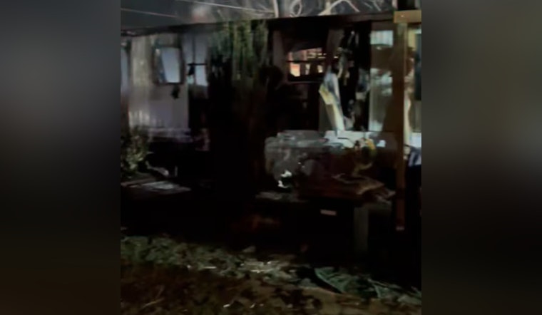 One Dead, Three Injured in Early Morning Mobile Home Fire in West Charlotte