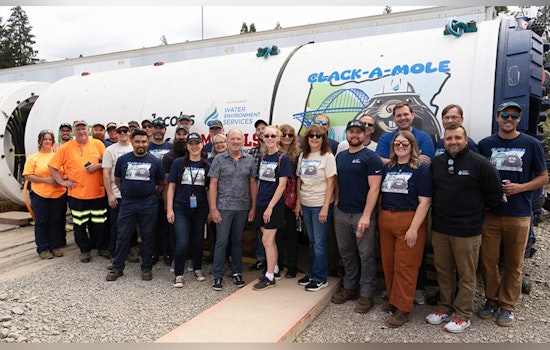 Oregon City Engineering Feat, "Clack-A-Mole" Tunnel Boring Machine Resurfaced from Willamette River