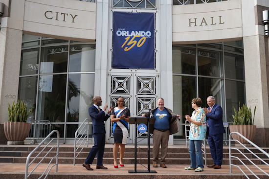 Orlando Kicks Off Year-Long Sesquicentennial Celebration with Banner Unveiling and Community Engagement