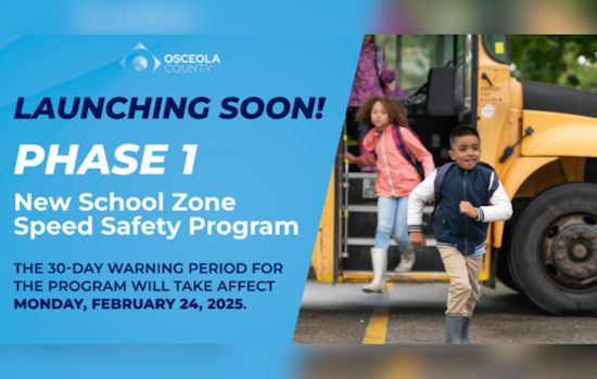 Osceola County Rolls Out School Zone Speed Safety Program with Warning Phase Ahead of Fines