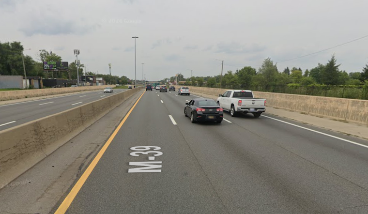 Overturned Semi Closes Lodge Freeway at M-39, Causing Major Delays in Detroit