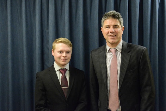 Owen Valley High Alum Colin Harris Hones Legislative Skills as Indiana Statehouse Intern