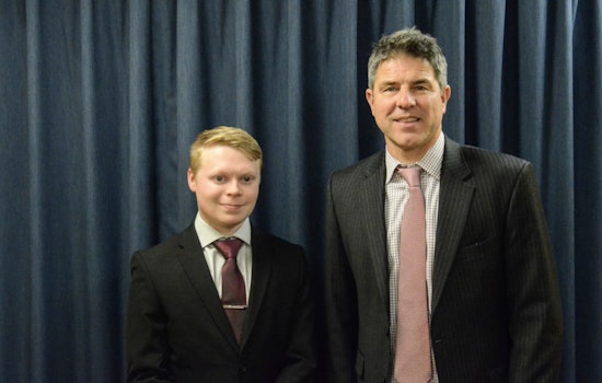 Owen Valley High Alum Colin Harris Hones Legislative Skills as Indiana Statehouse Intern