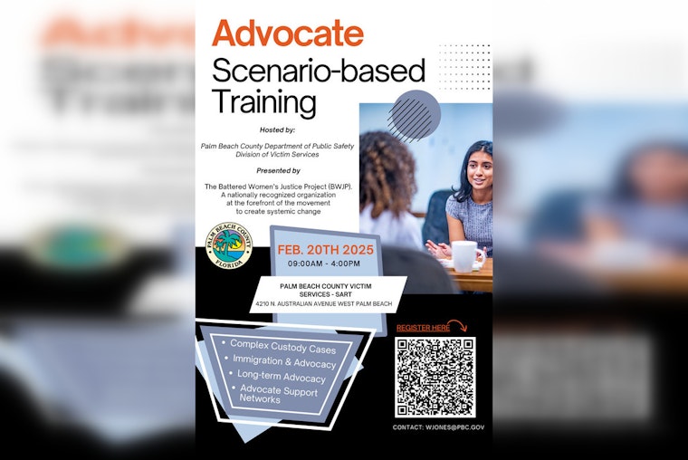 Palm Beach County Enhances Advocate Support with Specialized Domestic Violence Training Session