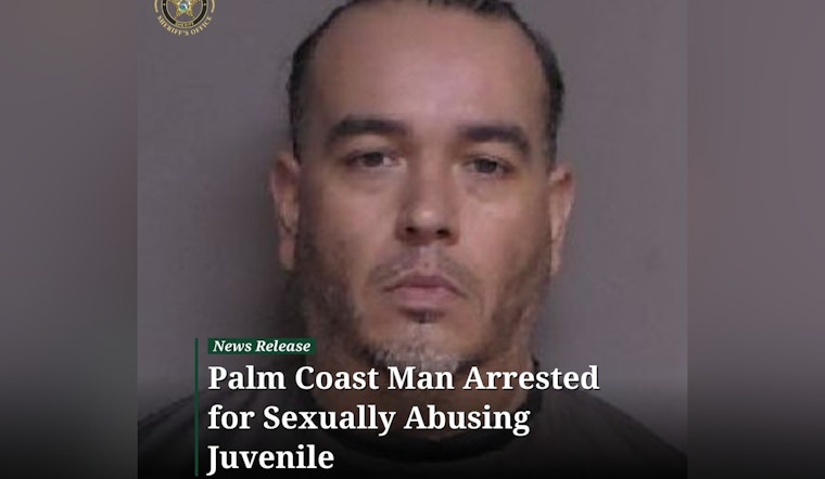 Palm Coast Man Charged with Sexual Offenses Against Juvenile Family Member and Additional Drug Charges Added After Home Search