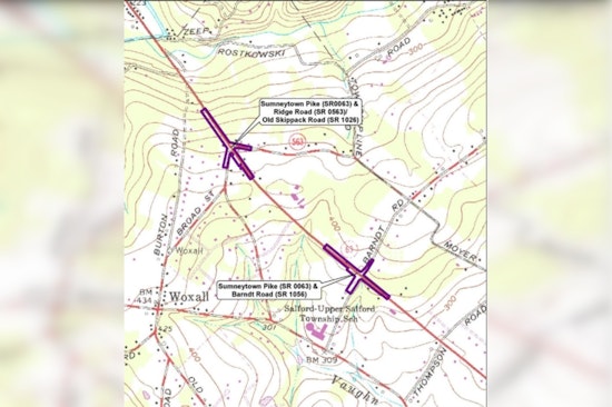 PennDOT Announces Virtual Meeting on Route 63 Safety Improvements in Upper Salford Township
