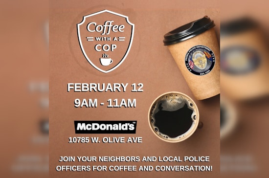 Peoria Police Department Invites Locals for "Coffee With A Cop" to Strengthen Community Relations