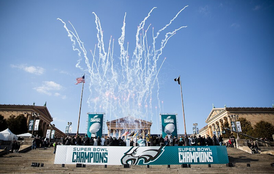 Philadelphia Revelry Turns to Disarray: 10 Arrested, Vandalism Rampant Following Eagles' Super Bowl Victory