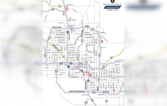 Phoenix Drivers Face Freeway Closures as ADOT Launches Improvement Projects Feb 7-10
