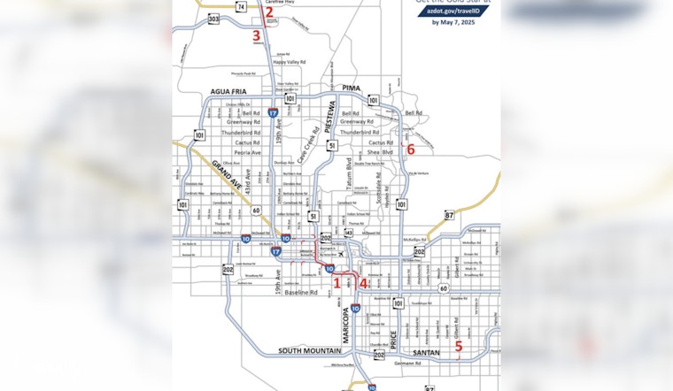 Phoenix Drivers Face Freeway Closures as ADOT Launches Improvement Projects Feb 7-10