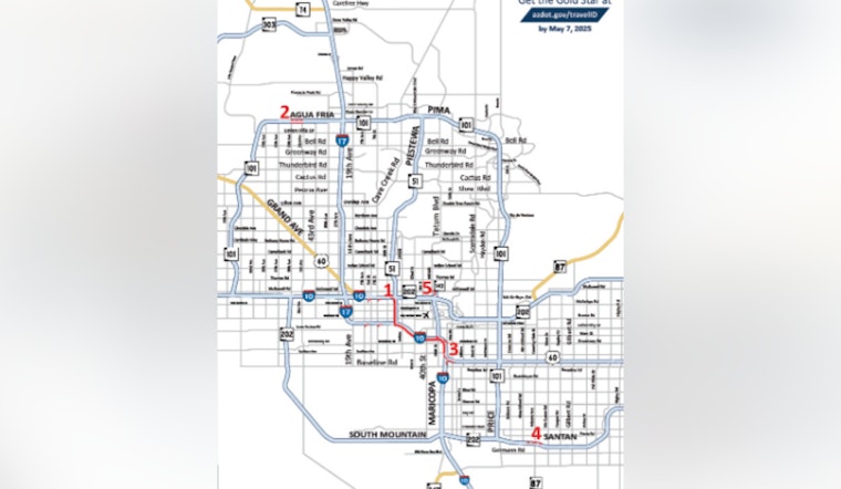Phoenix Freeway Closures Alert, Eastbound I-10 Shut Down This Weekend for Improvement Projects