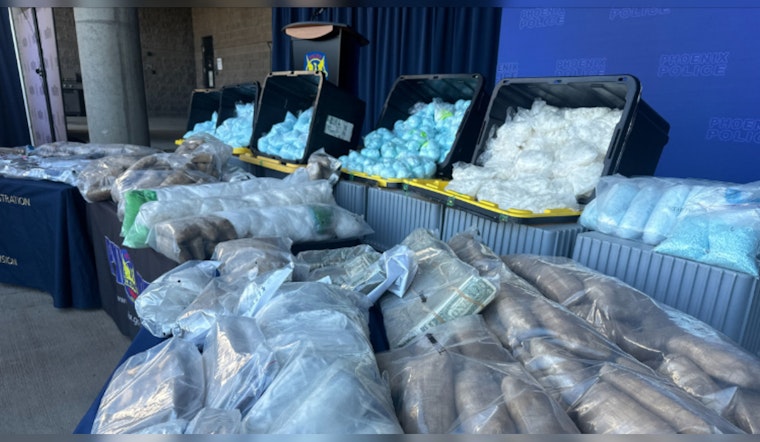 Phoenix Sting "Operation Double Down" Nabs 20+ in Massive Drug & Gun Bust, 1.7M Fentanyl Pills Seized