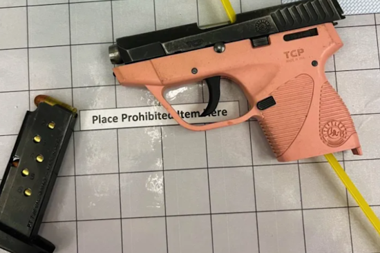 Pink Handgun Seized at Pittsburgh International Airport, Traveler Faces Heavy Fines