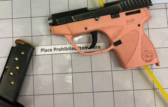 Pink Handgun Seized at Pittsburgh International Airport, Traveler Faces Heavy Fines
