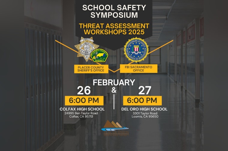 Placer County Sheriff's Office Partners with FBI to Host School Safety Symposia in Sacramento Area
