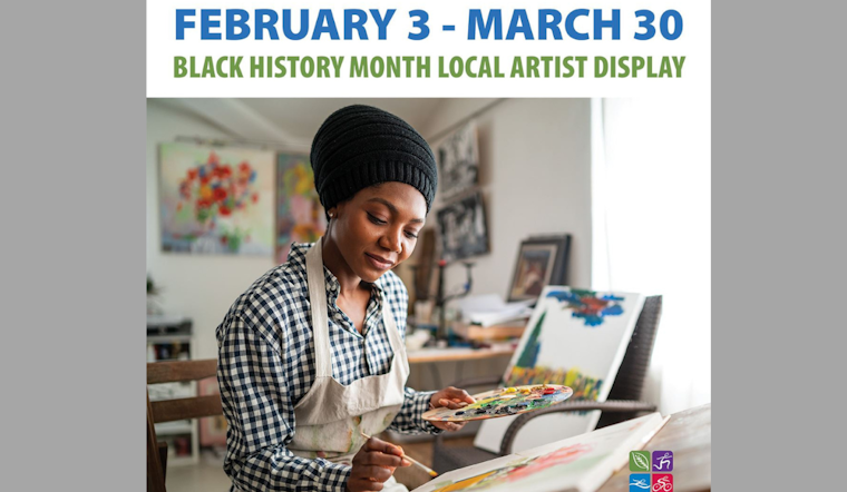 Portage City Hall Hosts "A Pathway to the Process" Celebrating Black History Month with Artist Sharmane Flanders' Work