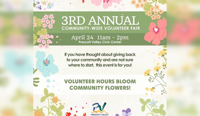 Prescott Valley Civic Center to Host Annual Volunteer Fair on April 24