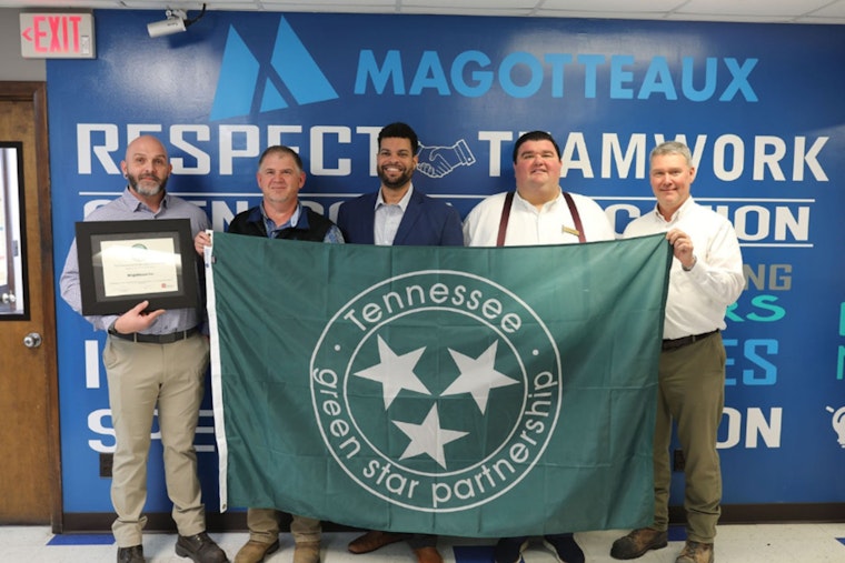 Pulaski's Magotteaux Joins Elite Tennessee Green Star Partnership for Sustainability Efforts