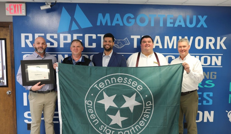 Pulaski's Magotteaux Joins Elite Tennessee Green Star Partnership for Sustainability Efforts