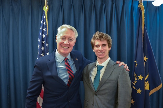 Purdue University Senior Gains Hands-On Experience in Indiana Politics as Intern at Statehouse