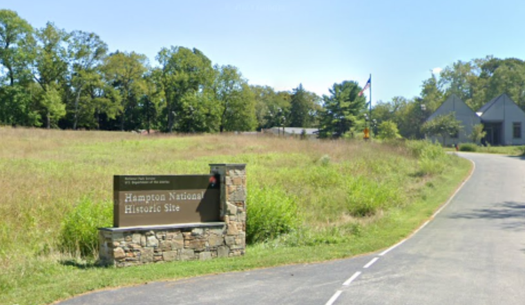 Quick Response by Firefighters Contains Blaze at Hampton National Historic Site in Towson