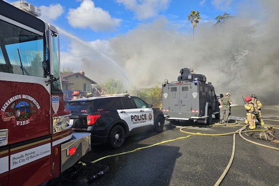 Rancho Cordova Standoff Ends in Arrest After Suspect Sets Neighbor's Vehicle and Own Home on Fire