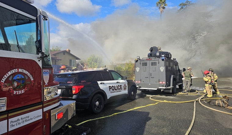 Rancho Cordova Standoff Ends in Arrest After Suspect Sets Neighbor's Vehicle and Own Home on Fire