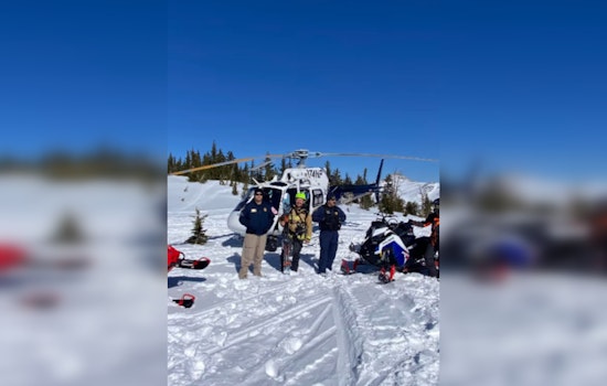 Rapid Response by El Dorado Fire and CHP Averts Tragedy in Round Top Mountain Avalanche