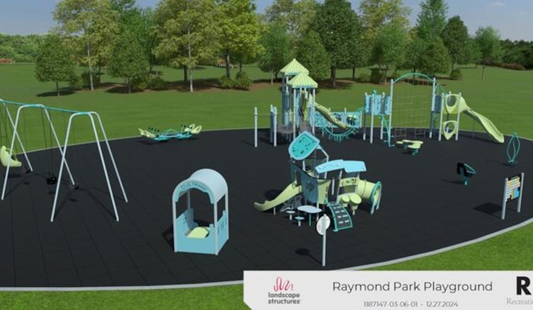 Raymond Park in Portland to Gain New Playground This Spring