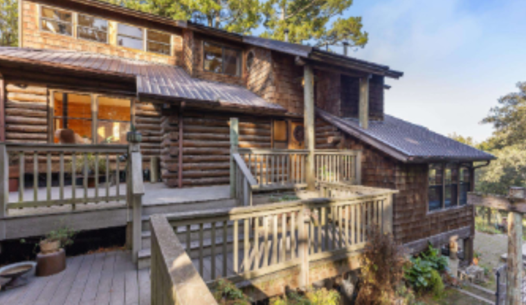 Renowned Jewelry Designer Barbara Witt’s Creatively Crafted Log Cabin for Sale in Oakland Hills for $2.5 Million