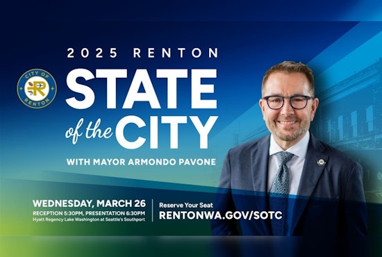 Renton Mayor Armondo Pavone to Host 2025 State of the City Address at Hyatt Regency Lake Washington