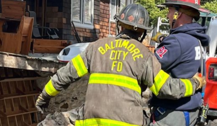 Rescue Efforts Underway for Two Workers Trapped in Catonsville Trench Collapse