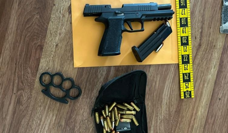 Richmond Police Nab Suspected Armed Robber, Recover Stolen Items and Illegal Firearm