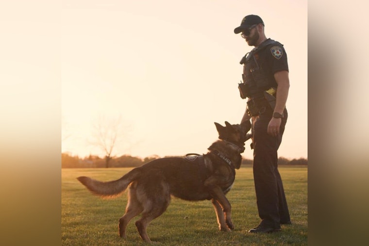 Roseville's Famed K-9 Lance Hangs Up His Badge After Seven Years of Service