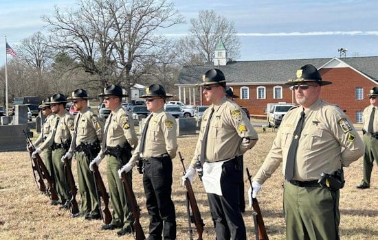 Rowan and Davie County Sheriff's Offices Showcase Commitment Through Joint Honor Guard Ceremonial Duties